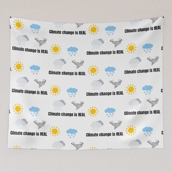 Item preview, Climate change is REAL designed and sold by VasInd.