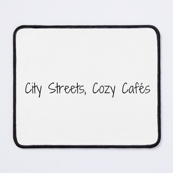 Item preview, City Streets, Cozy Cafés designed and sold by Ninjacatoff.