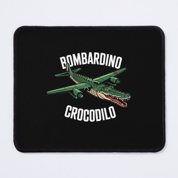 Item preview, Bombardino Crocodile Funny Animal Meme T-Shirt designed and sold by Spyshirt.
