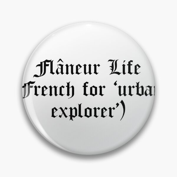 Item preview, Flâneur Life (French for ‘urban explorer’) designed and sold by Ninjacatoff.