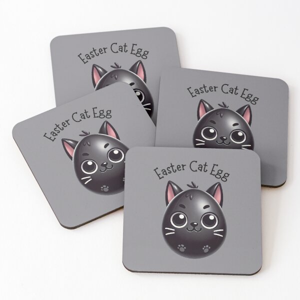 Item preview, Easter Cat Egg designed and sold by BobArtGallery.