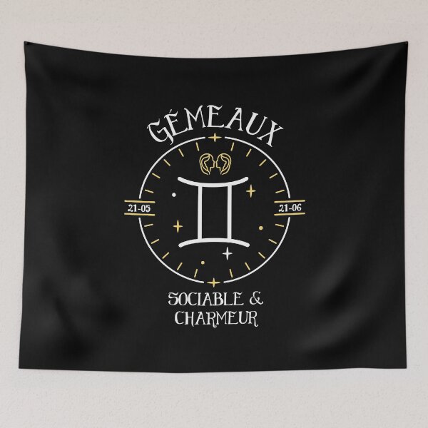 Item preview, Signe du Gémeaux - Sociable et charmeur designed and sold by theduc.