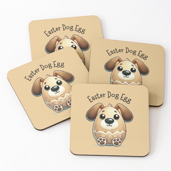 Item preview, Easter Dog Egg designed and sold by BobArtGallery.