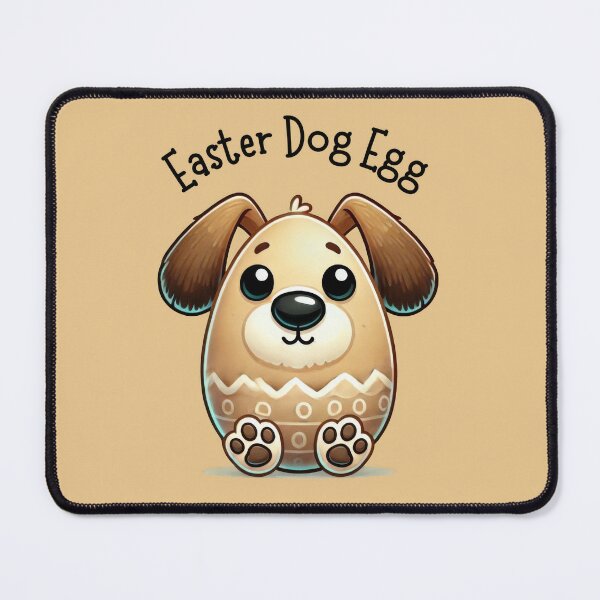 Item preview, Easter Dog Egg designed and sold by BobArtGallery.