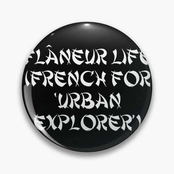 Item preview, Flâneur Life (French for ‘urban explorer’) designed and sold by Ninjacatoff.