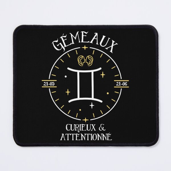 Item preview, Signe du Gémeaux - Curieux et attentionné designed and sold by theduc.