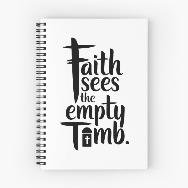 Item preview, Faith Sees the Empty Tomb – Minimalist Christian Easter Design with Cross and Tomb designed and sold by HahaHandlesHub.
