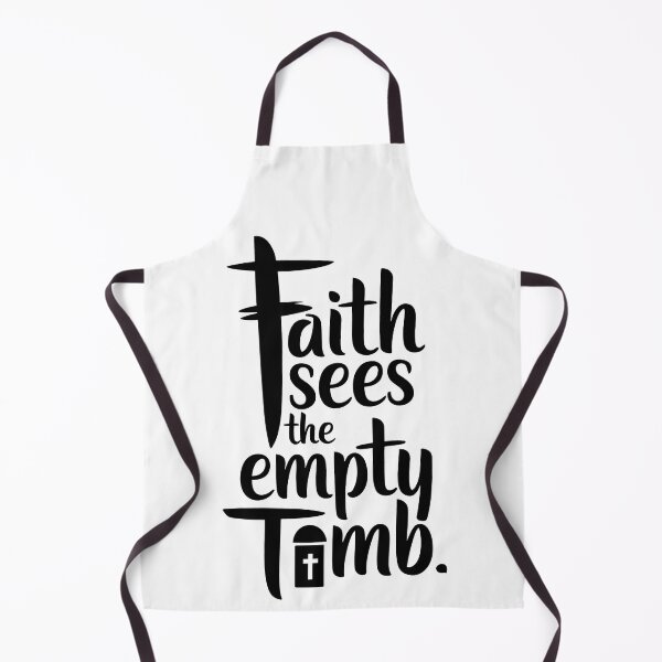 Item preview, Faith Sees the Empty Tomb – Minimalist Christian Easter Design with Cross and Tomb designed and sold by HahaHandlesHub.