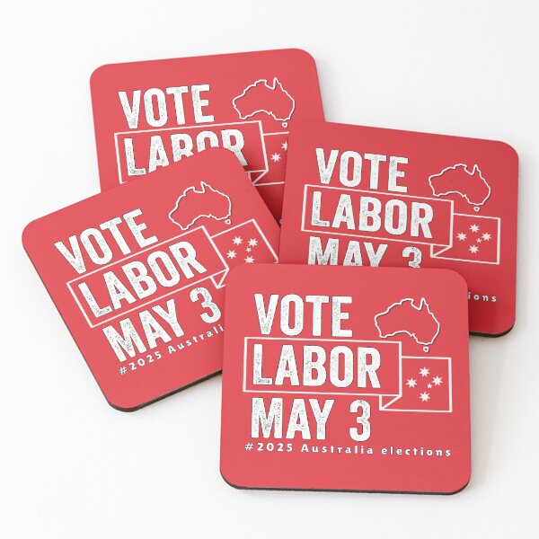 Item preview, Australian Labor Party/ labor Supporter Politics Vote For Labor Party Australian election 2025 Men Woman Kids  designed and sold by Taylor  ART.