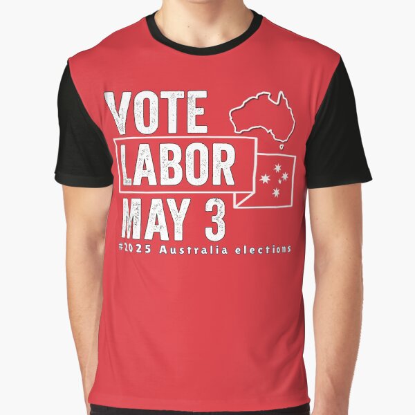 Item preview, Australian Labor Party/ labor Supporter Politics Vote For Labor Party Australian election 2025 Men Woman Kids  designed and sold by Taylor  ART.