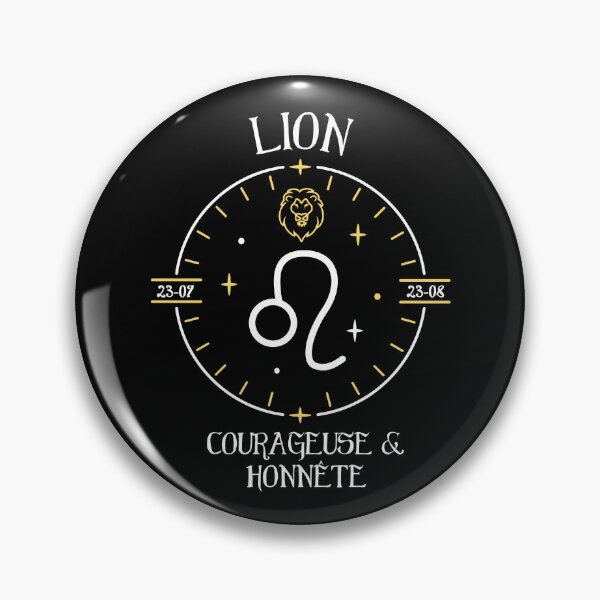 Item preview, Signe du Lion - Courageuse et honnête designed and sold by theduc.