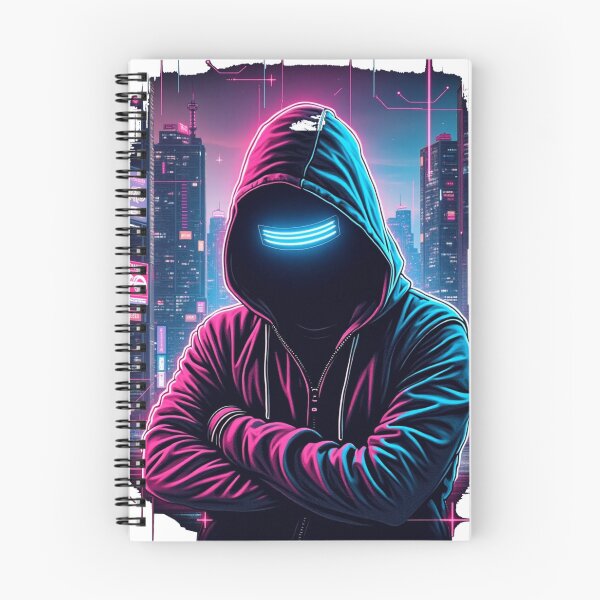 Item preview, Neon Cyber Assassin T-Shirt – Futuristic Techwear Street Style designed and sold by Madustoks.