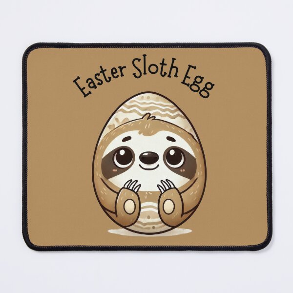 Item preview, Easter Sloth Egg designed and sold by BobArtGallery.