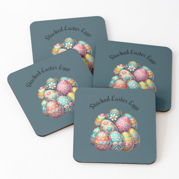 Item preview, Stacked Easter Eggs designed and sold by BobArtGallery.