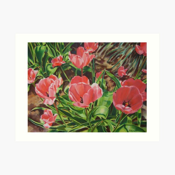 First Bloom Art Print