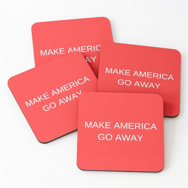 Artikelvorschau, Anti MAGA MAKE AMERICA GO AWAY entworfen und verkauft von GeoffreyPrints.