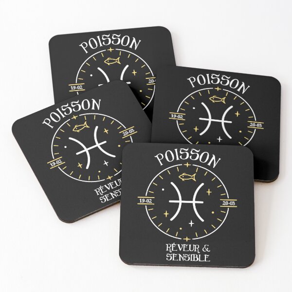 Item preview, Signe du Poisson - Rêveur et sensible designed and sold by theduc.