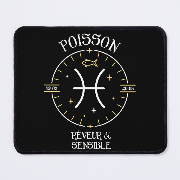 Item preview, Signe du Poisson - Rêveur et sensible designed and sold by theduc.