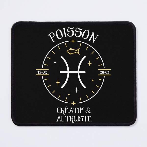 Item preview, Signe du Poisson - Créatif et altruiste designed and sold by theduc.