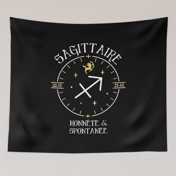 Item preview, Signe du Sagittaire - Honnête et spontanée designed and sold by theduc.