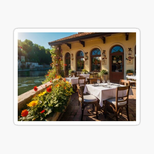 Item preview, The Secret Canal-Side Restaurant of Enchantment designed and sold by BlareBlare.