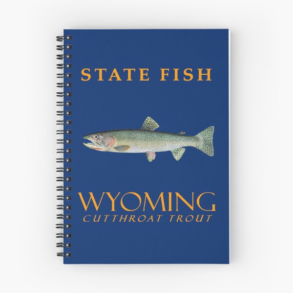 Item preview, Wyoming Territory Fish The Cutthroat Trout designed and sold by taiche.