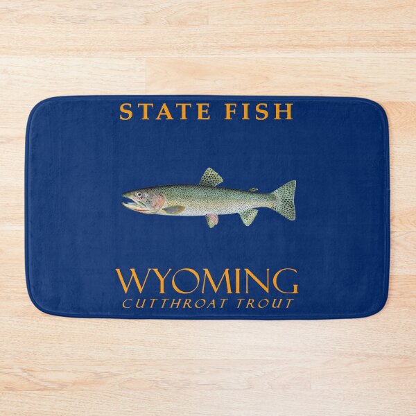 Item preview, Wyoming Territory Fish The Cutthroat Trout designed and sold by taiche.