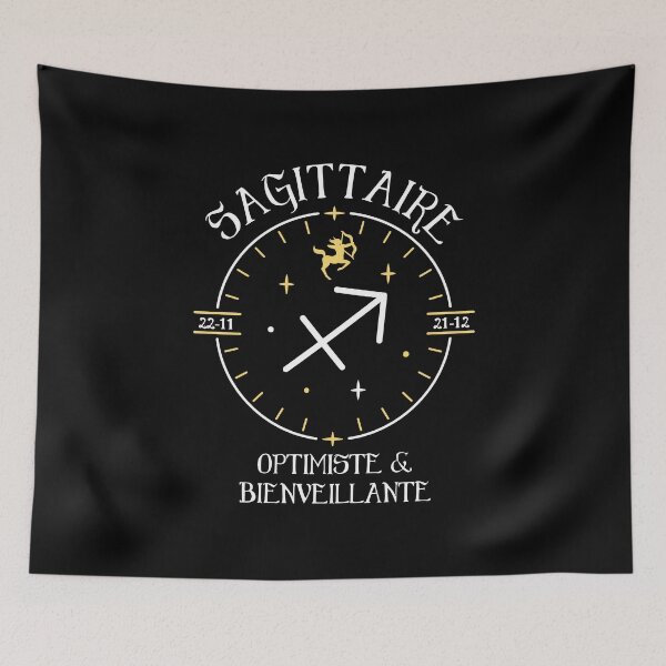 Item preview, Signe du Sagittaire - Optimiste et bienveillante designed and sold by theduc.