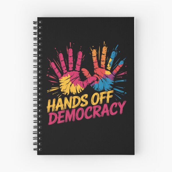 Item preview, Hands off Democracy designed and sold by MadCatPrints.