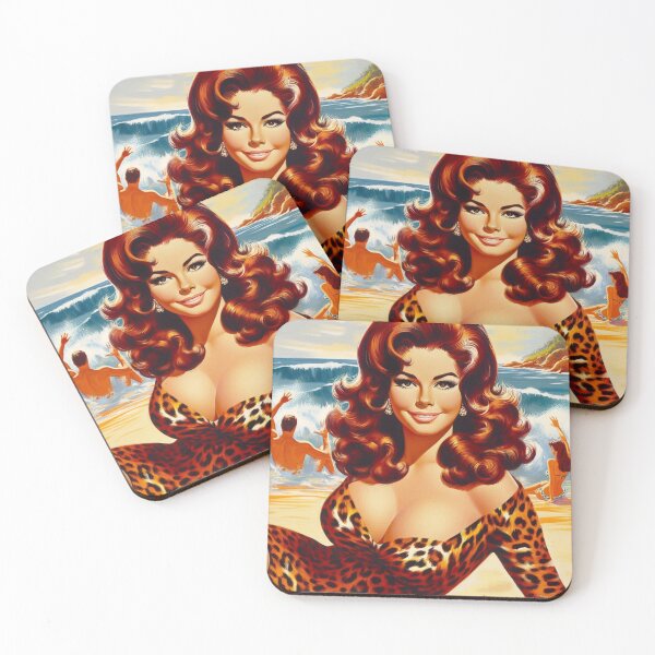 Item preview, Retro Beauty Pin-up designed and sold by PulpVintage.
