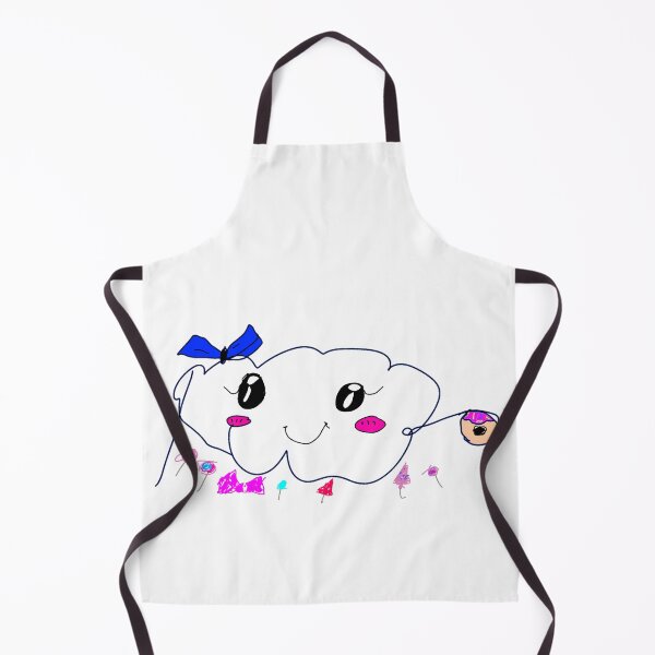 Item preview, Happy Cloud with Donut – Cande’s Sweet Sketch designed and sold by TheCreativeA.