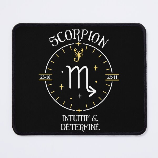 Item preview, Signe du Scorpion - Intuitif et déterminé designed and sold by theduc.