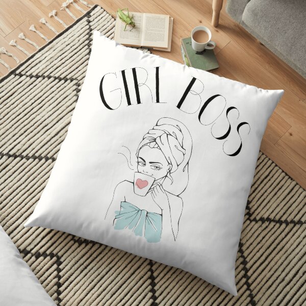 SOPHIE Girl Boss by Silvana Arias Floor Pillow