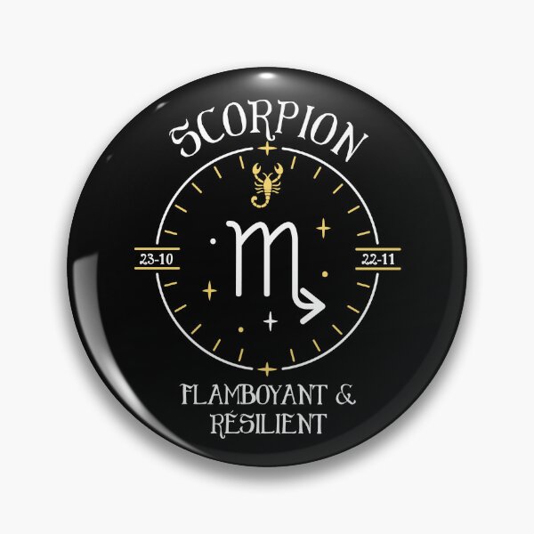 Item preview, Signe du Scorpion - Flamboyant et résilient designed and sold by theduc.