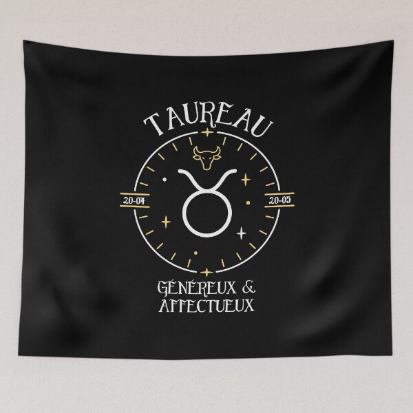 Item preview, Signe du Taureau - Généreux et affectueux designed and sold by theduc.