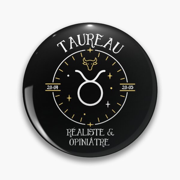 Item preview, Signe du Taureau - Réaliste et opiniâtre designed and sold by theduc.