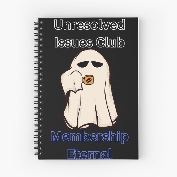 Item preview, Dark Joke: Unresolved Issues Club Ghost designed and sold by 4-Store.