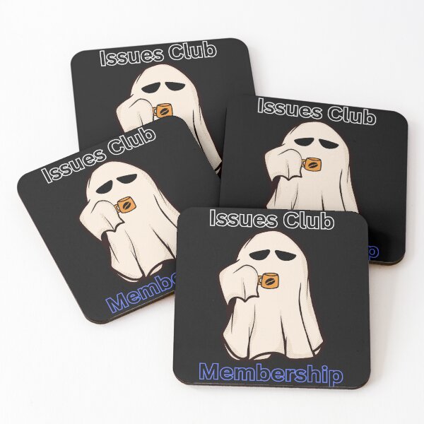 Item preview, Dark Joke: Unresolved Issues Club Ghost designed and sold by 4-Store.