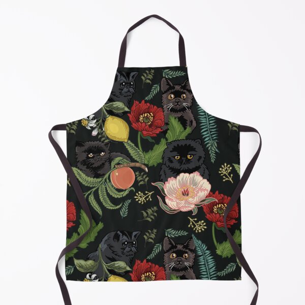 Item preview,  Botanical and Black Cats designed and sold by Huebucket.