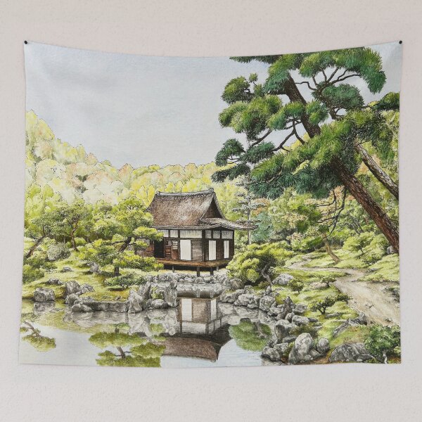 Item preview, Silver Pavilion in Kyoto designed and sold by martinkaspar.