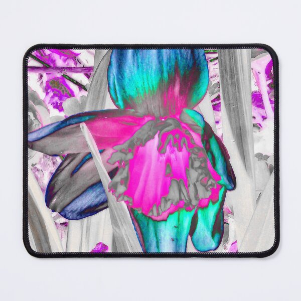 Item preview, Trippy Daffodil in Teal & Pink designed and sold by SXW Designs.