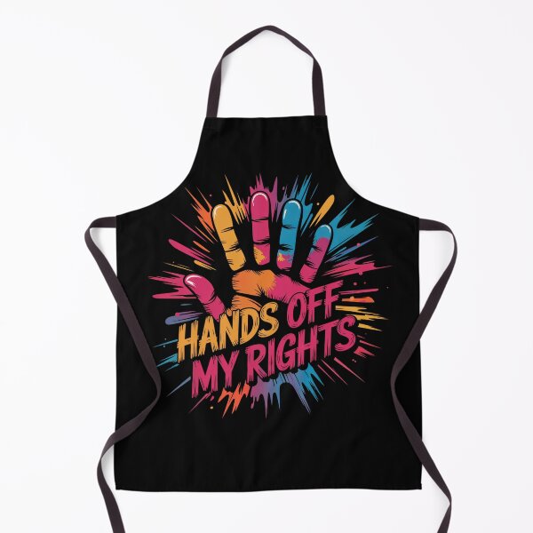 Item preview, Hands Off My Rights designed and sold by MadCatPrints.