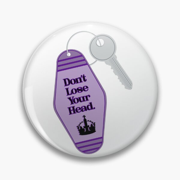 Item preview, Six The Musical Don't Lose Your Head Keychain  designed and sold by baranskini.