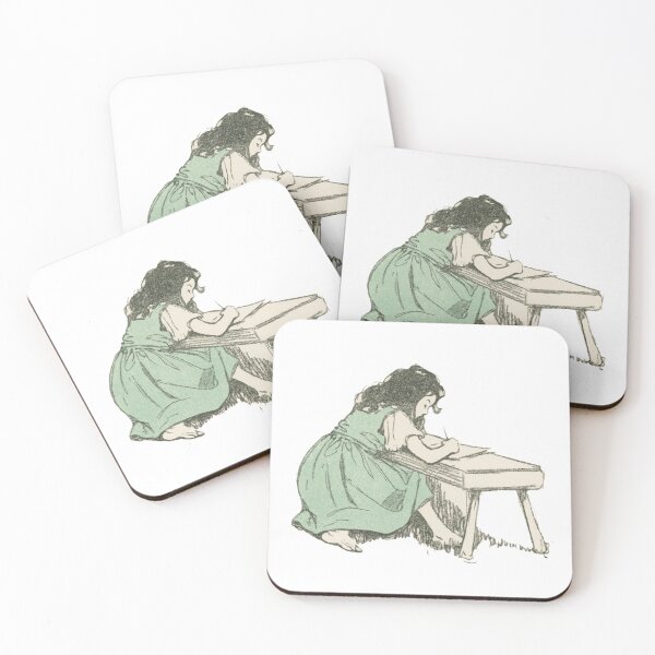 Item preview, Girl Writing designed and sold by foxandfalcon.