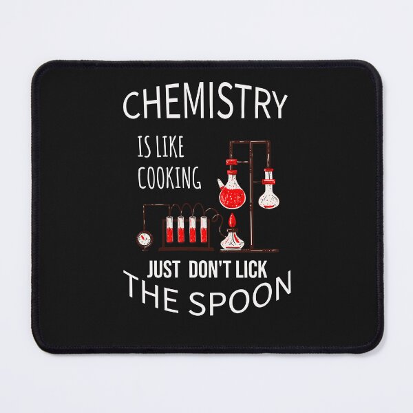 Artikelvorschau, Chemie ist wie Kochen, nur den Löffel nicht lecken entworfen und verkauft von Natthiya Minimal.