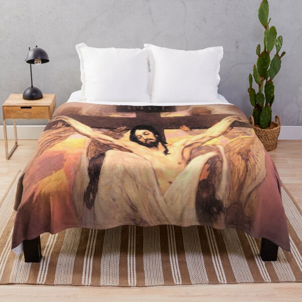 Item preview, The Crucifixion of Christ 1896 designed and sold by LitanyLane.