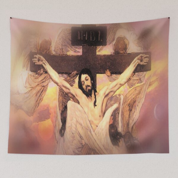 Item preview, The Crucifixion of Christ 1896 designed and sold by LitanyLane.