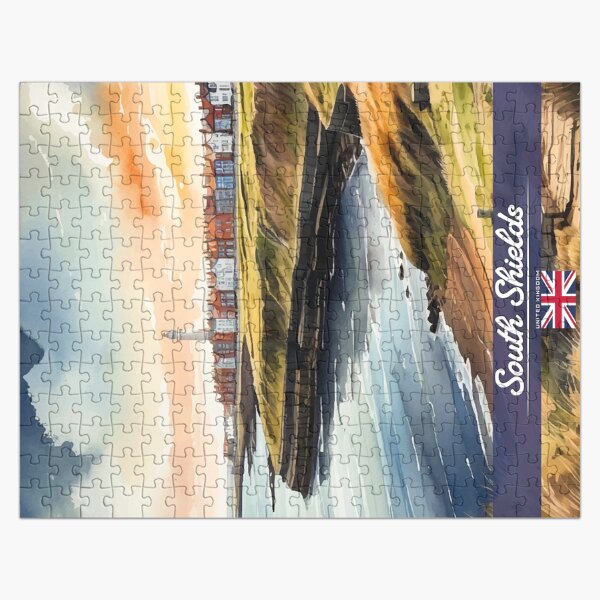 Item preview, South Shields UK Travel designed and sold by Thistle-TShop.