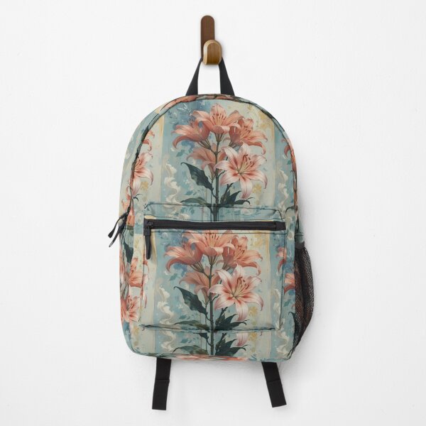 Item preview, Lilies Serene Compositions Floral Art Botanical Illustration designed and sold by ART ATTACK ZONE.