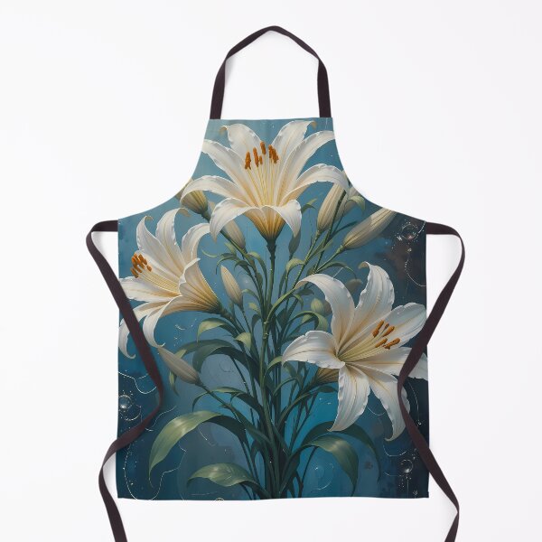 Item preview, Watercolors Lilies Serene Compositions Floral Art Botanical Illustration designed and sold by ART ATTACK ZONE.